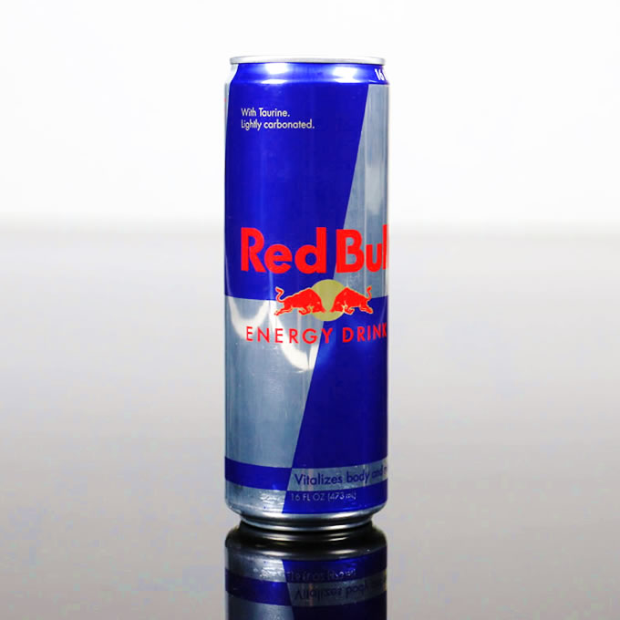 Red Bull Large Stash Can 473ml Hidden Storage